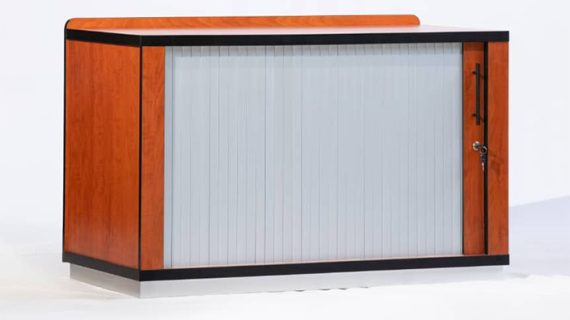 Roller door credenza